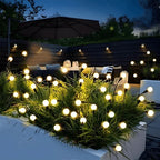 Vaga-lumes Solares: Magia e Brilho para Seu Jardim (10 Luzes!)