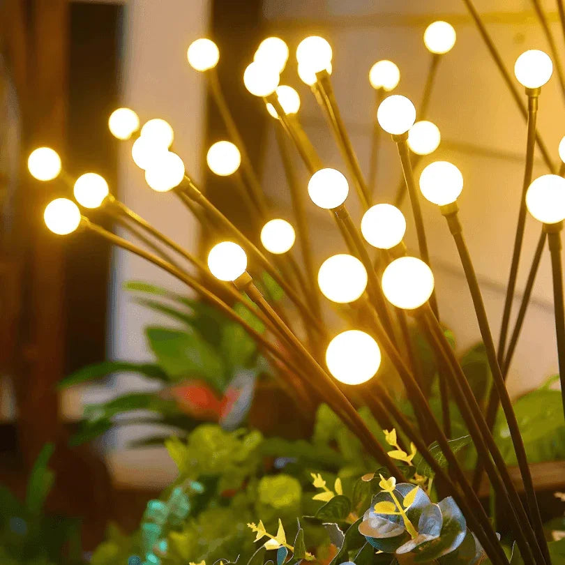 Vaga-lumes Solares: Magia e Brilho para Seu Jardim (10 Luzes!)