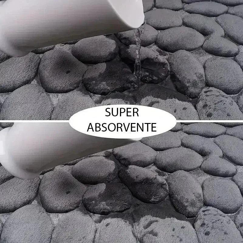 Tapete Conforto Premium: Antiderrapante e Lavável